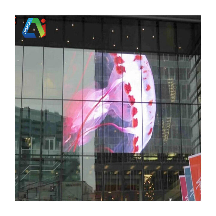 초박형 유연 투명 P6/P10 실내 스마트 LED 디스플레이 패널