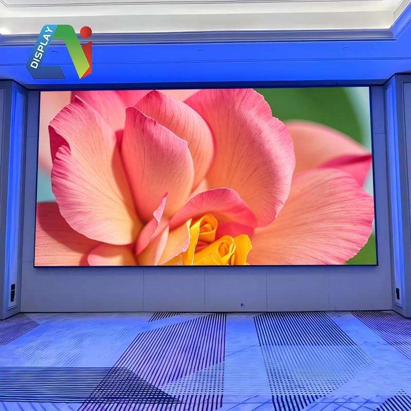 Panneau mural vidéo LED fixe Ultra-mince intérieur avec un pas de pixel de 1.8mm Nouveau panneau à affichage complet SMD pour enseignes commerciales en église