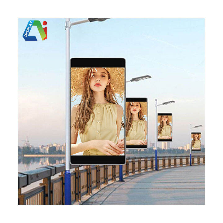 Світлодіодний екран на опорі освітлення P3