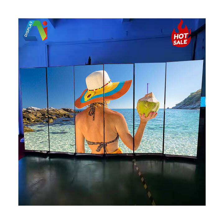 P2.5 초박형 실내 LED 포스터 디스플레이 화면, 인기 있는 광고용 비디오 월 및 개인용 디스플레이 기기