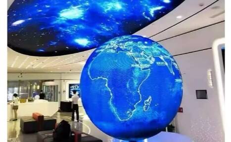 Spherical LED display screen