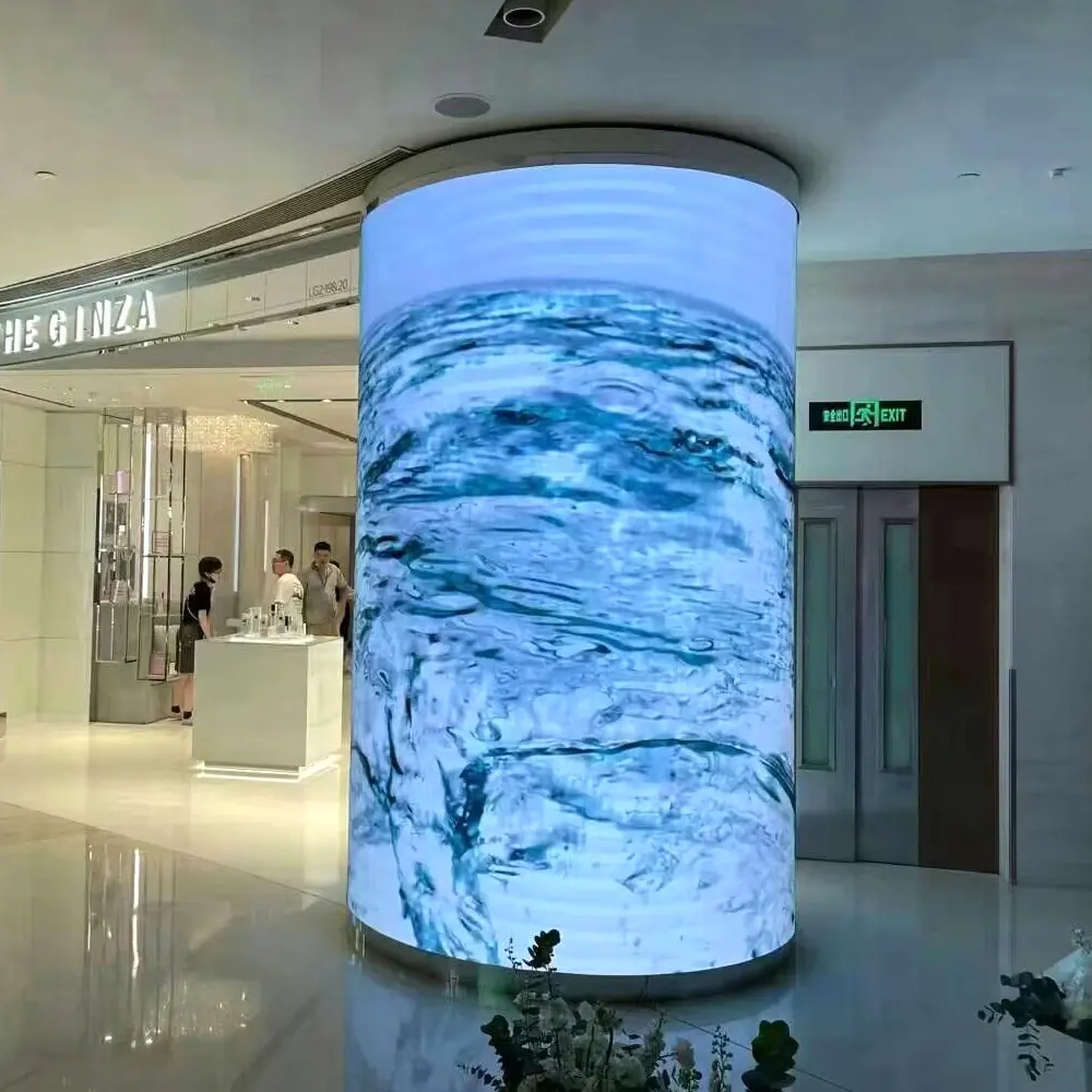 P2 cylindrical LED display screen