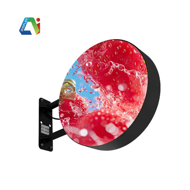 Светодиодный дисковый экран P4