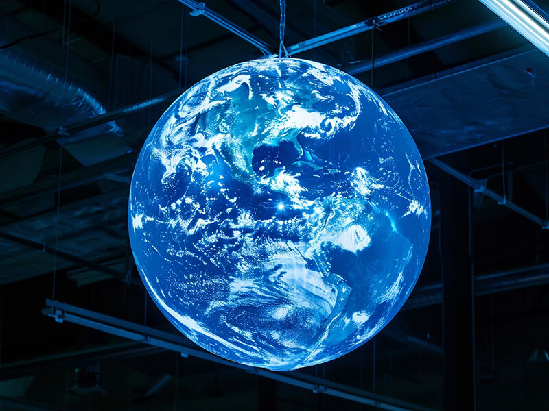 The Difference Between Spherical LED Displays and Flat LED Displays