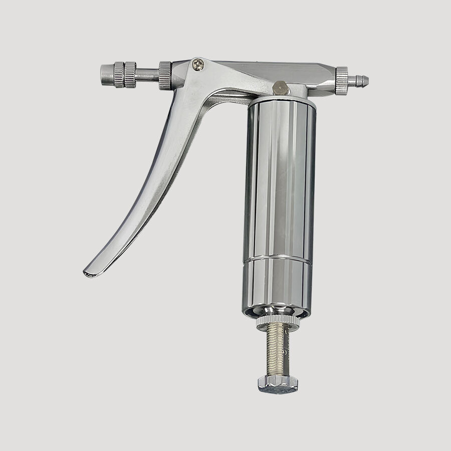 Factory Wholesale 2ML Veterinary Tool Steel Floor Glue Injector Syringe Sound Mute for Board/Ceramic Tile Repair 