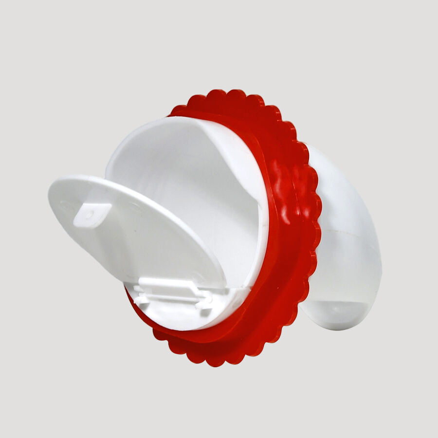 New DIY Gravity Chicken and Duck Feeder Plastic Rainproof Poultry Feeding Bucket