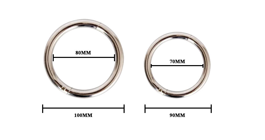 Stainless Steel Cattle Nose Rings Hoop Nose Clip for Calf and Cow