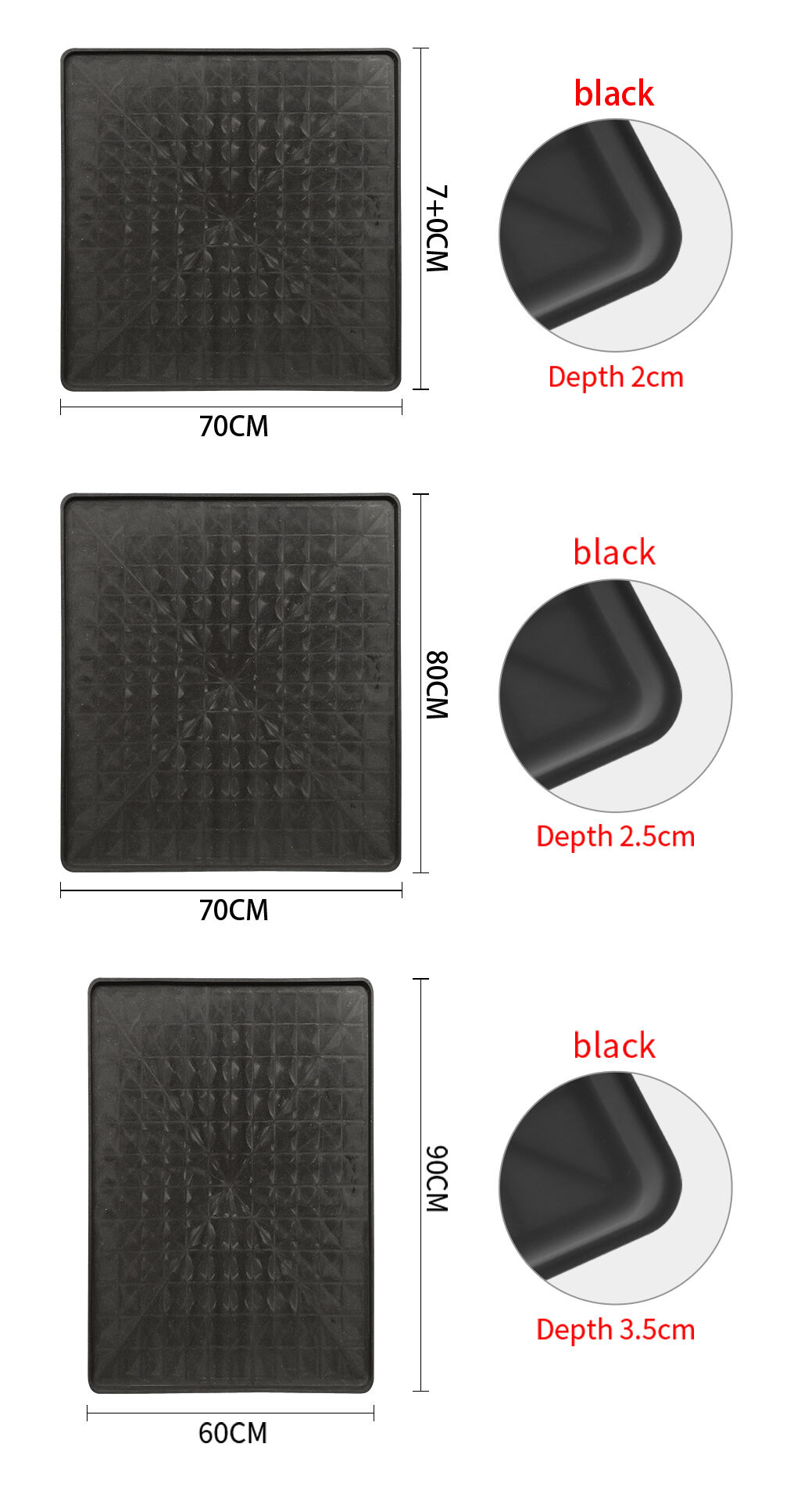 Plastic Bottom Manure Dung Tray for H Type Chicken Cage Manure Dung Board