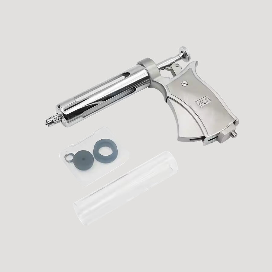 30ml 50ml Auto Stainless Steel Veterinary Poultry Vaccine Injector Gun