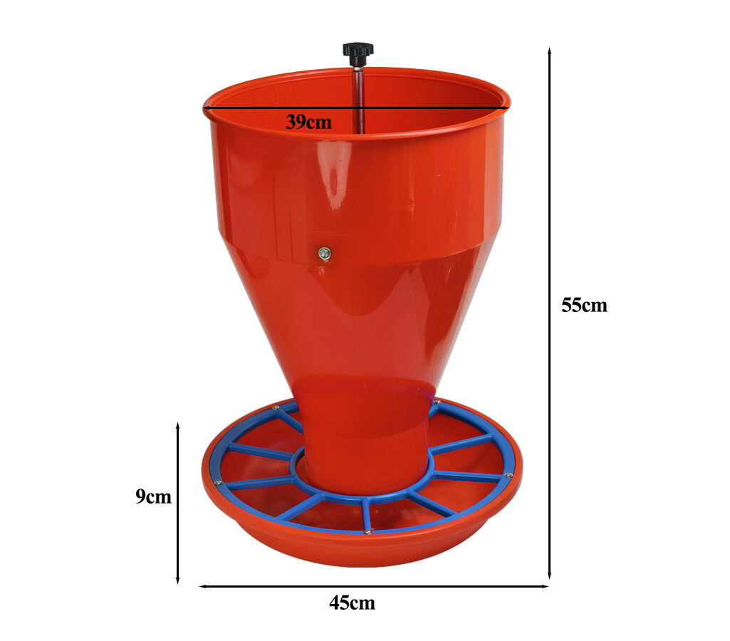 Automatic Plastic Double Side Piglet Feeder Trough