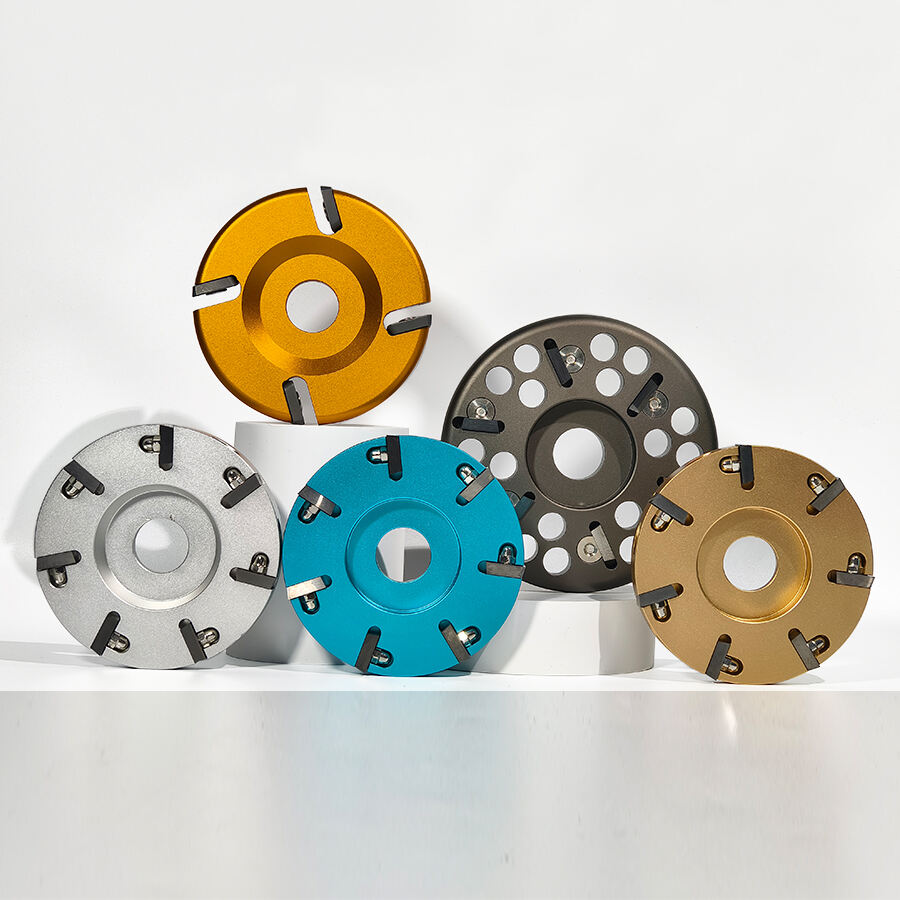 Multi-Blade Side Repairable Hoof Trimmer Disc