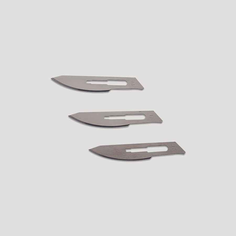 Sterile Disposable Veterinary Instruments Surgical Stainless Steel Blades