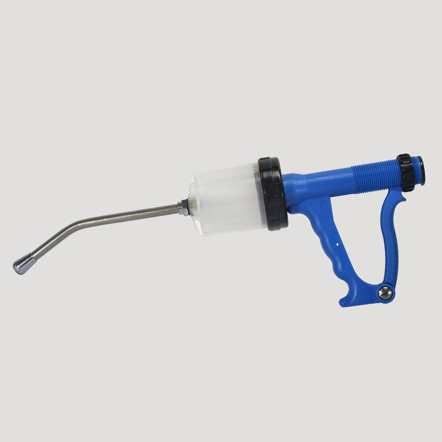 35/70/200/300/400/500ml Adjustable Veterinary Continuous Sheep Cattle Metal Medication Drenching Gun for Animal