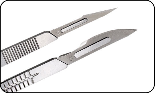 Wholesale Veterinary Stainless Steel Medical Metal Surgical Blade for Animal Surgery