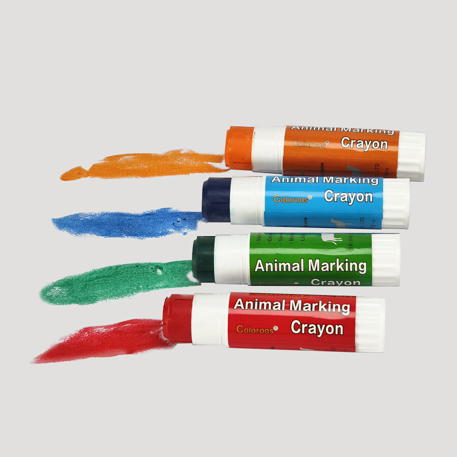 Veterinary Trace Management Identification Colorful Marking Crayon Pen for Cattle Sheep Pig Cow