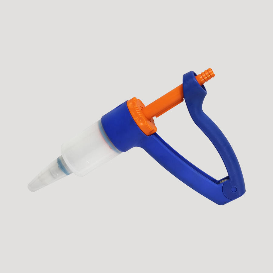 China Supplier Automatic 60ml Veterinary Continuous Syringe Cow Pig Goat Drench Gun