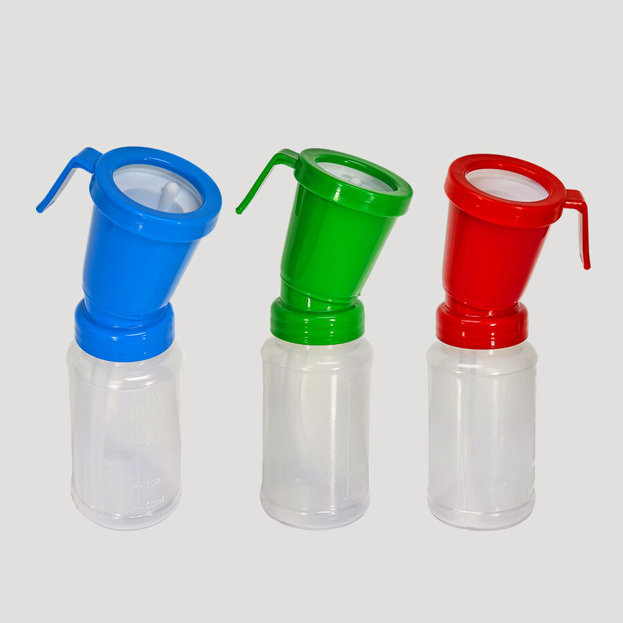 Plastic Animal Nipple Medicine Bottle for Cattle Sheep Poultry Cow Teat Cleaning Cup