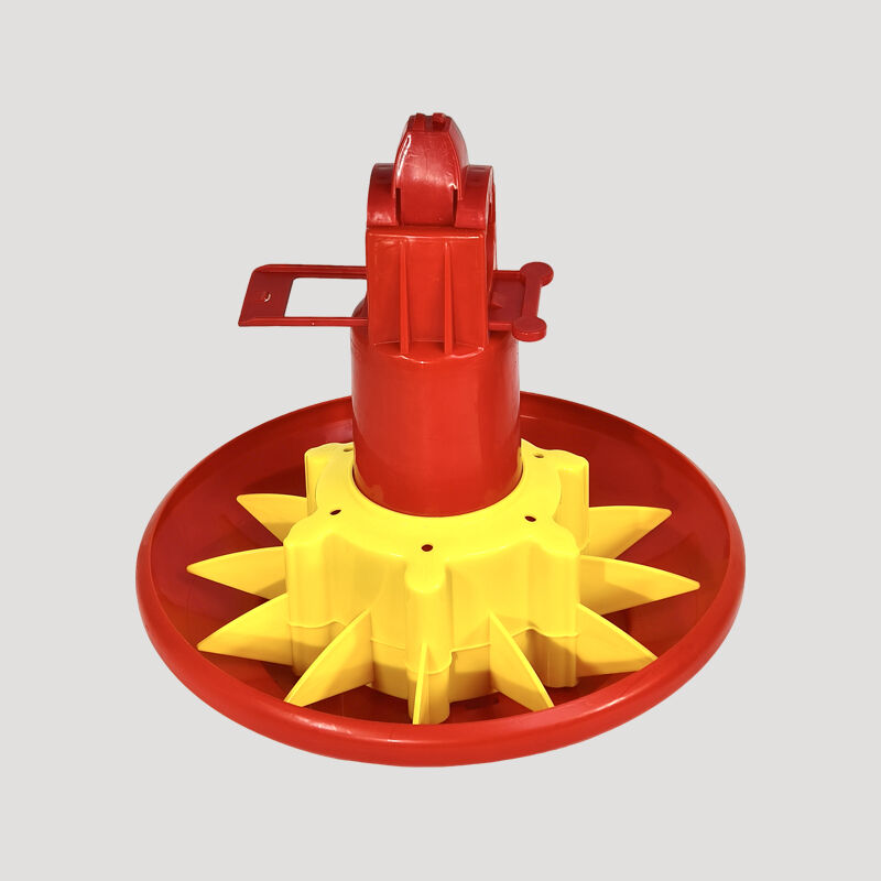 New Plasson Plastic Eco-Friendly Broiler Pan Feeders for Automatic Poultry Feeding Equipment