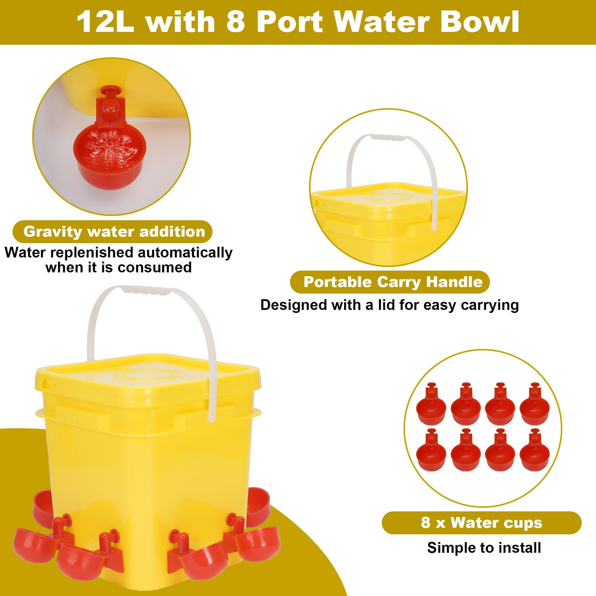 급수 및 급이 버킷: 어떤 소재가 내구성과 위생성을 가장 잘 제공하나요?