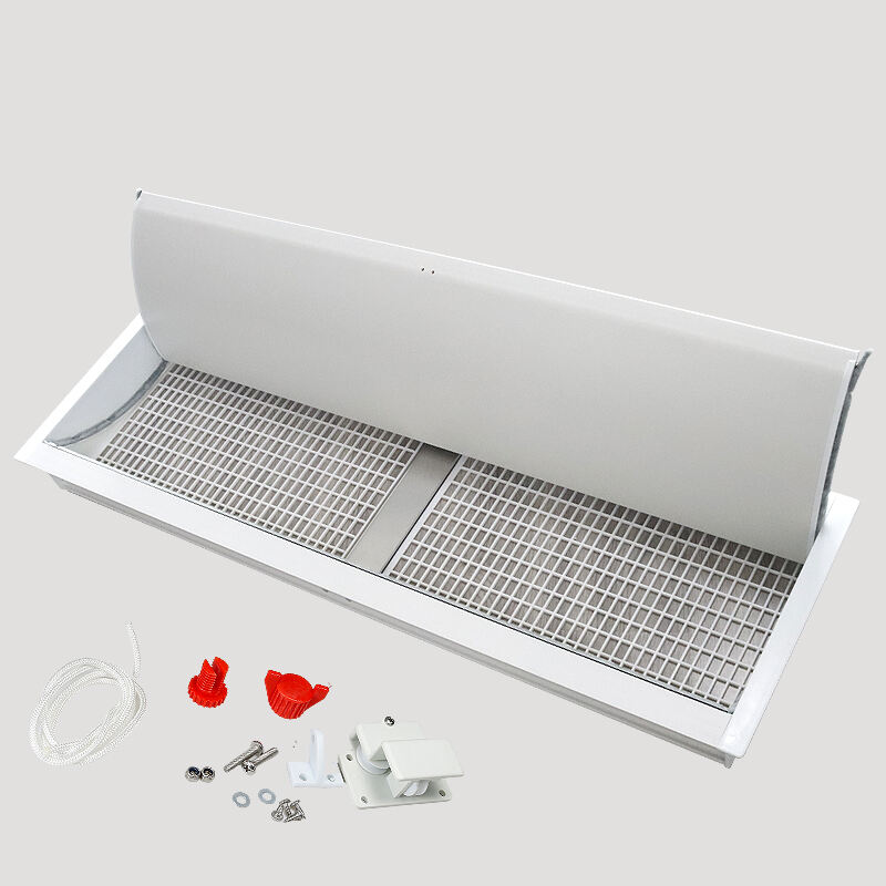 Châssis de Ventilation en PVC pour Entrée du Bétail dans les Fermes Avicoles