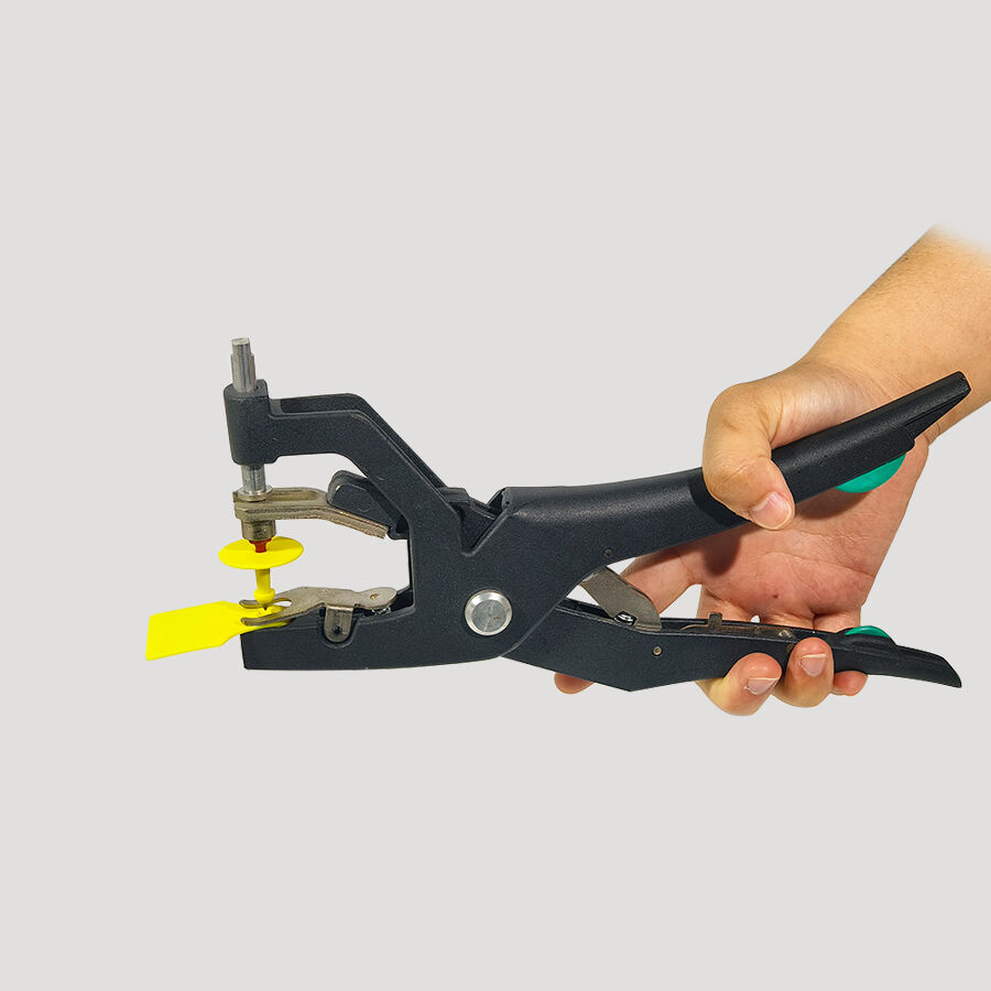 Auto Rebound Animal Ear Tag Pliers For Identification 
