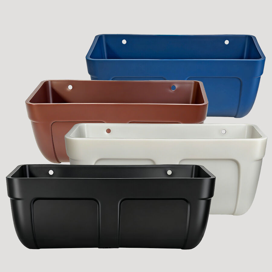 New Portable Plastic Hanging Chicken and Duck Feeder Farm Use Eco-Friendly Poultry Feeding Trough