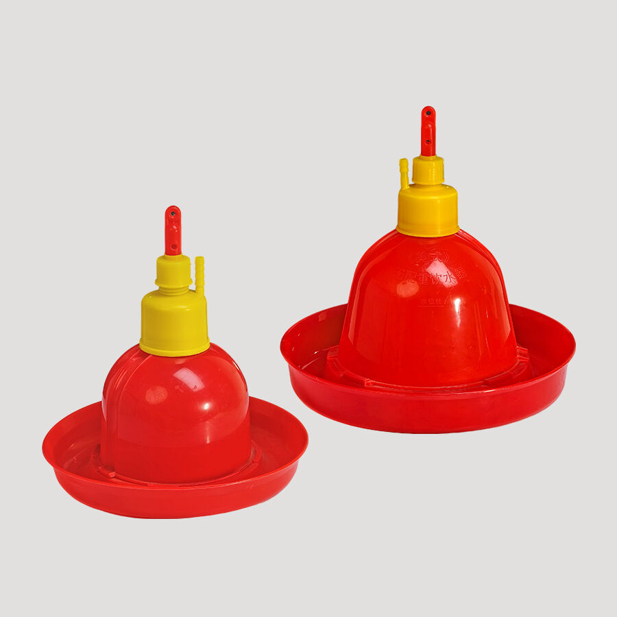 Plastic Poultry Chicken Bell Drinker Broiler Chick Water Fountain Automatic Gallon Bird Waterer