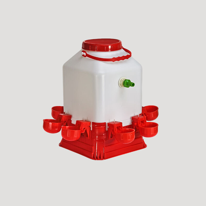 New Style Large Capacity 10l Automatic Chicken Duck Goose Drinker Bucket