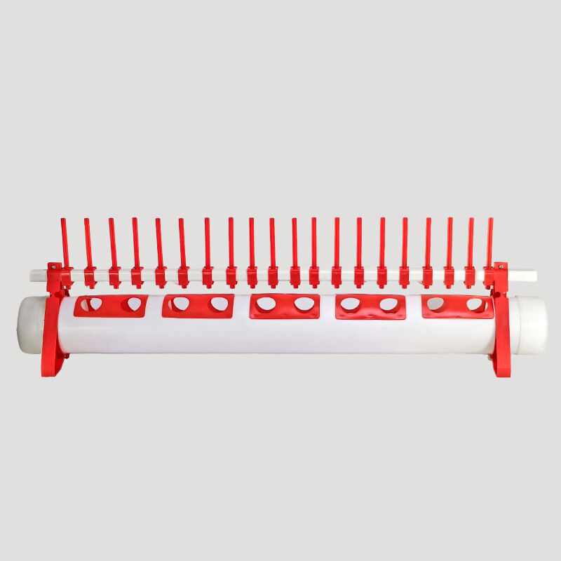 Automatic Long Chicken Multi Holes Plastic Drinker Anti Trip Anti Pollution for Farm Use