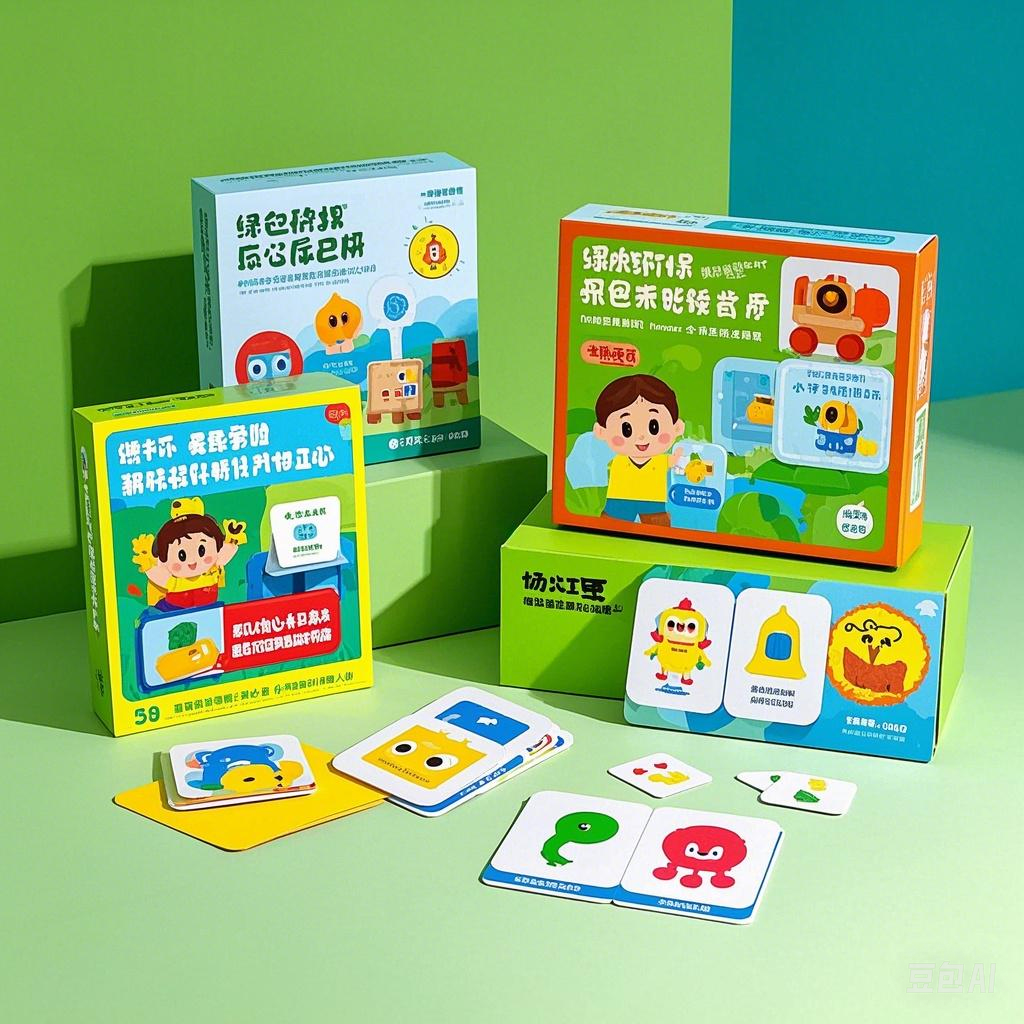 Genius Bean Maternal and Child Culture Co., Ltd. launches a new series of environmentally friendly paper toys, leading the industry's green trend