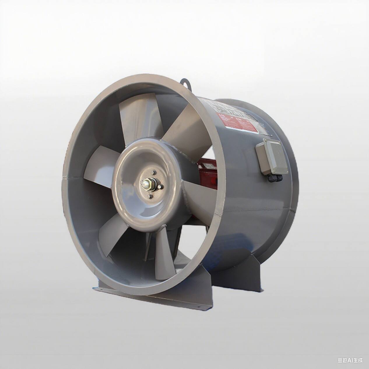 Ventilador Axial para Exaustão de Fumaça de Incêndio Série HTF, Ventilador Axial para Exaustão de Fumaça de Incêndio P39
