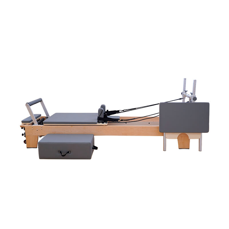Ahornhouten Pilates-reformer DR1