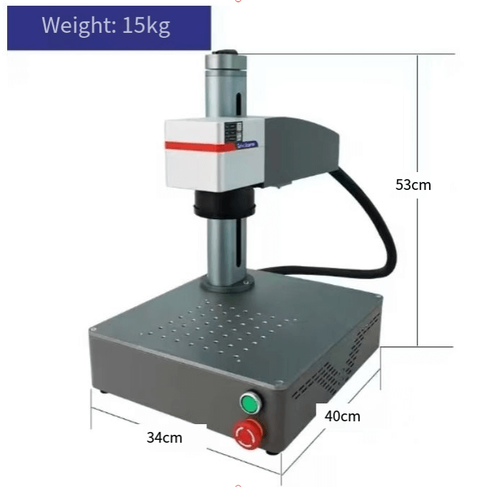 Desktop Fiber Laser Marking Machine