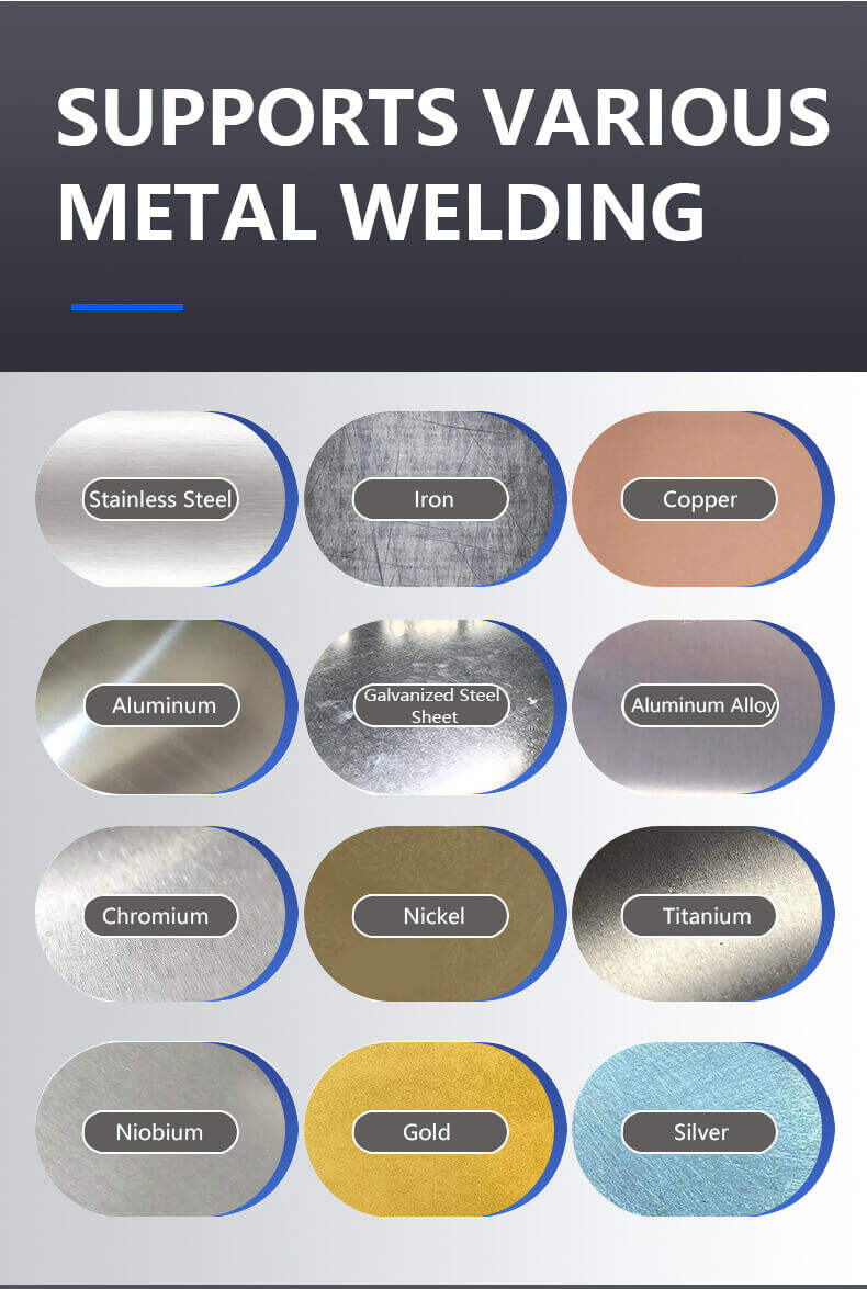 Applicable Materials of Handheld laser welding machine.jpg