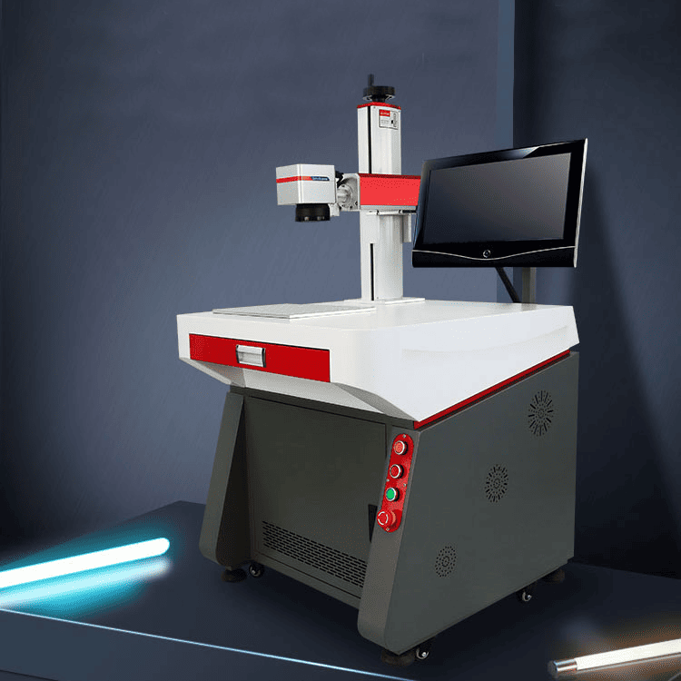 Cabinet Fiber Laser Marking Machine