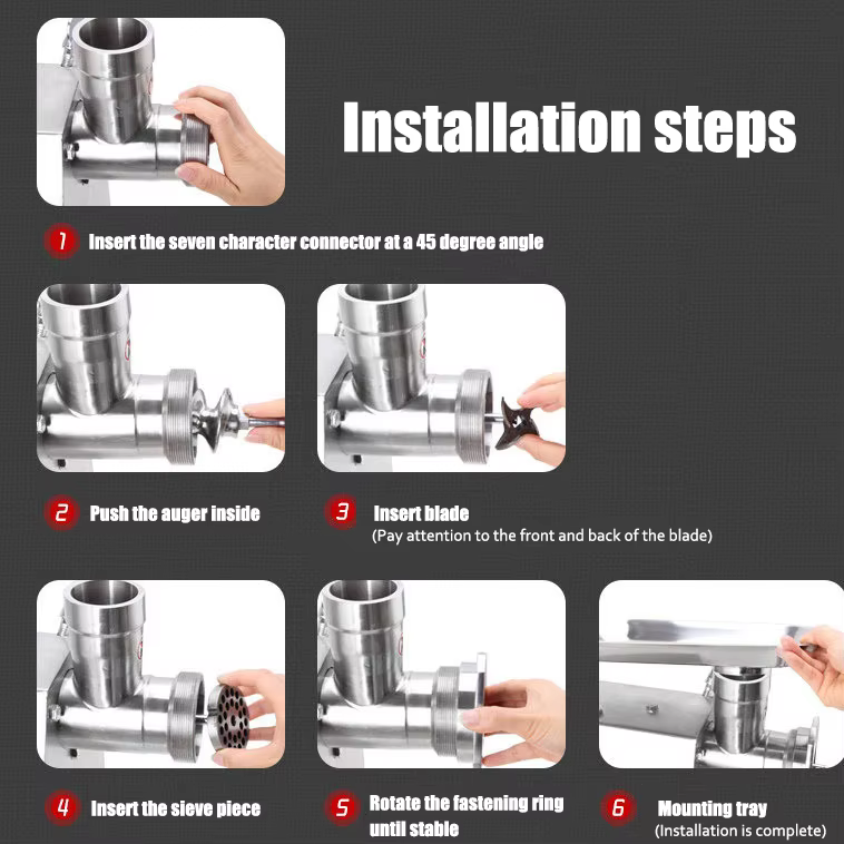 h multi function portable meat mincer machine industrial meat grinder  meat mincer-6