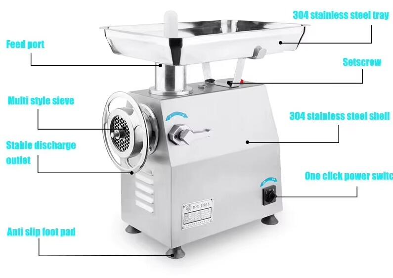 product jinkun commercial yk 12w electric meat grinder easy clean new condition-2