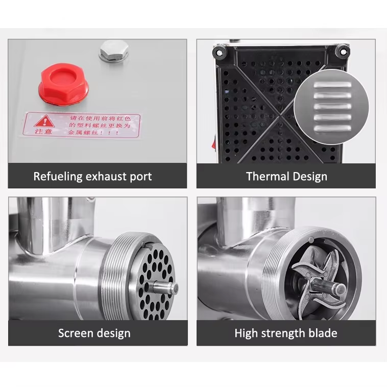 h multi function portable meat mincer machine industrial meat grinder  meat mincer-5