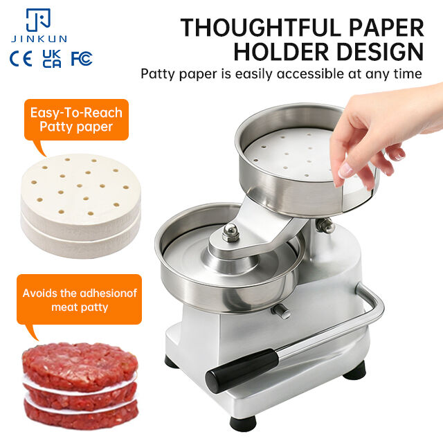 Maximize Efficiency with Our Commercial Hamburger Press