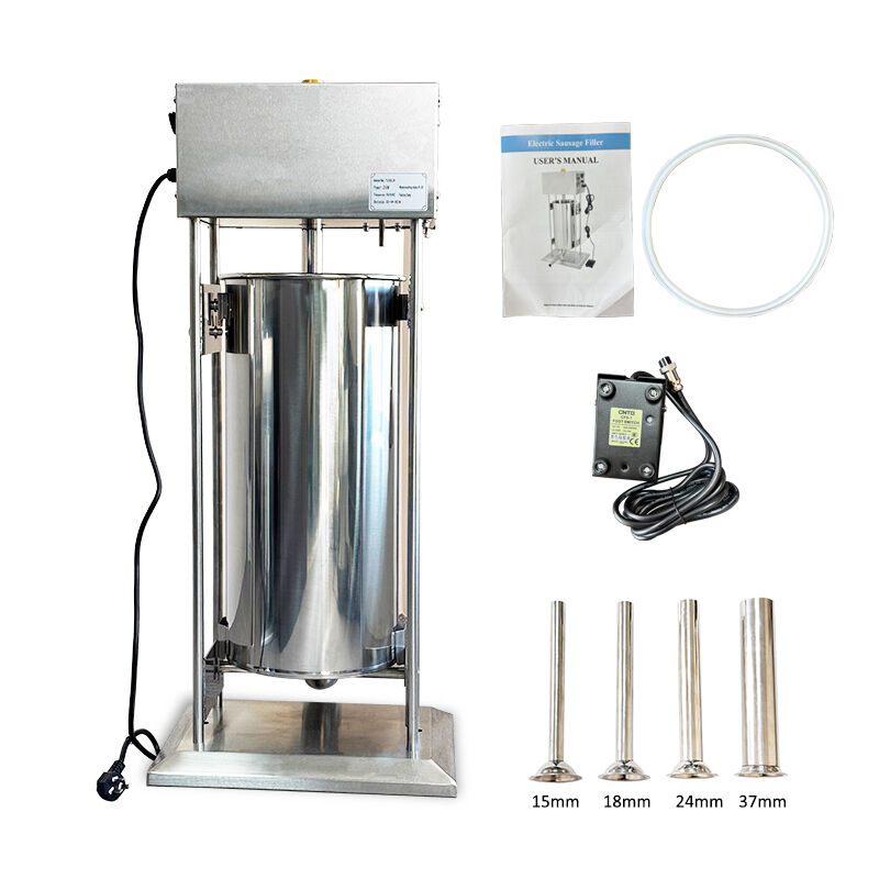 JINKUN Electric Sausage Stuffing Machine 30L Capacity Stainless Steel Vacuum Sausage Filling Machine Factory Outlet
