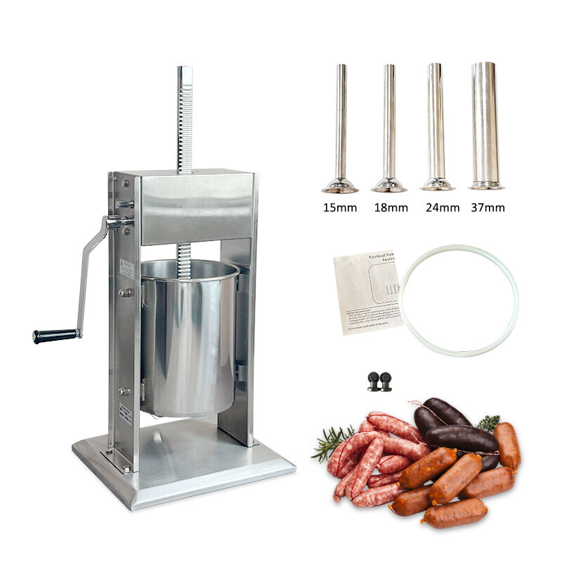 Stainless Steel Vacuum Sausage Filling Machine Manual Homemade Sausage Stuffing Direct Machine Used Condition