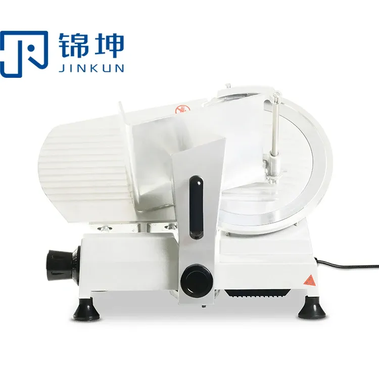 JK-250L Factory Price Kitchen Equipment Commercial Electric Frozen Semi Automatic  Meat Slicer factory