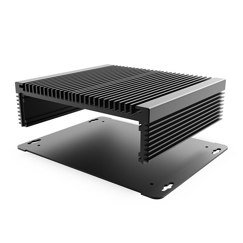 산업용 PC 벽면 장착 엔클로저 및 소형 호스트 케이스 사용자 정의 알루미늄 프로파일 CNC 가공 OEM/ODM CNC 공장 IPC 케이스용