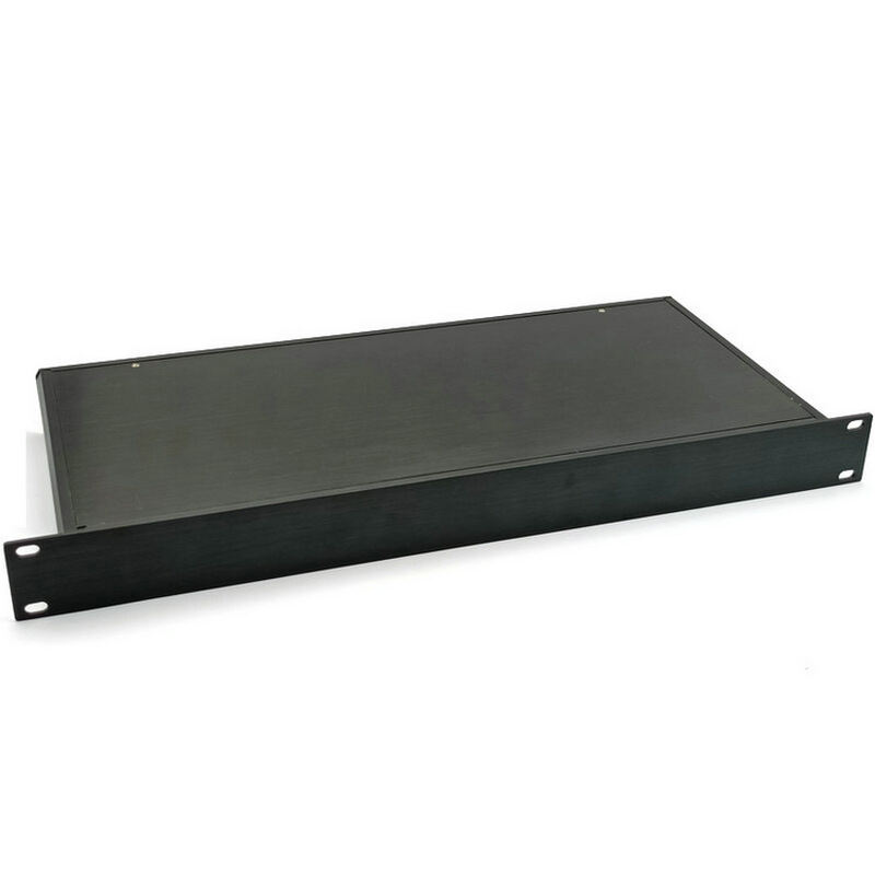 Customized 1U Server Sheet Metal Chassis Enclosure for Industrial Computer Routing Server and Rack Laser Cutting Bending Welding