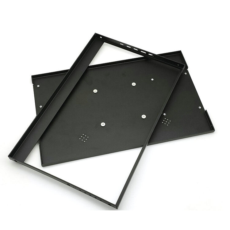 OEM ODM 10 Inch Portable Display Screen Shell Enclosure Sheet Metal Fabrication Lazer Cutting Bending CNC Processing