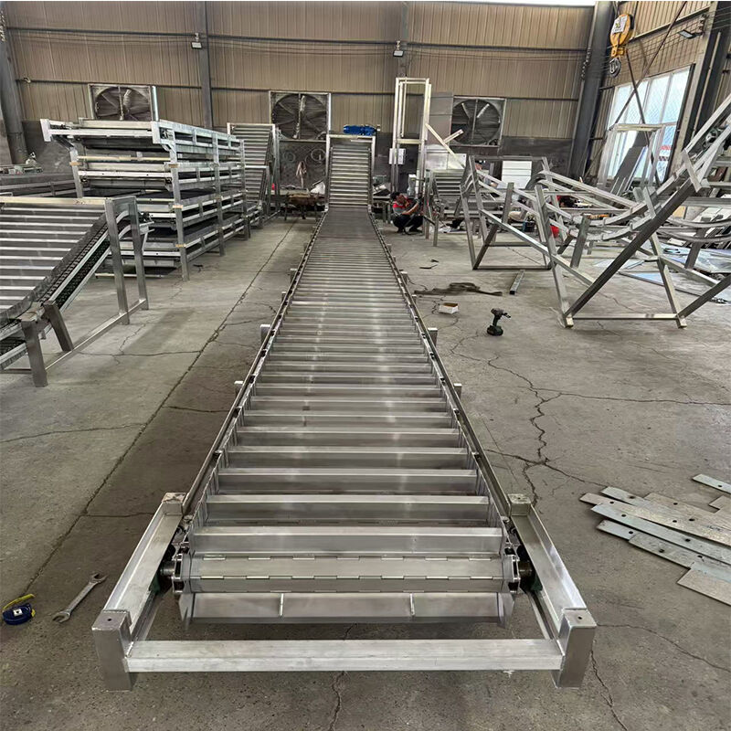 Transportador de placas articuladas personalizable para su industria única