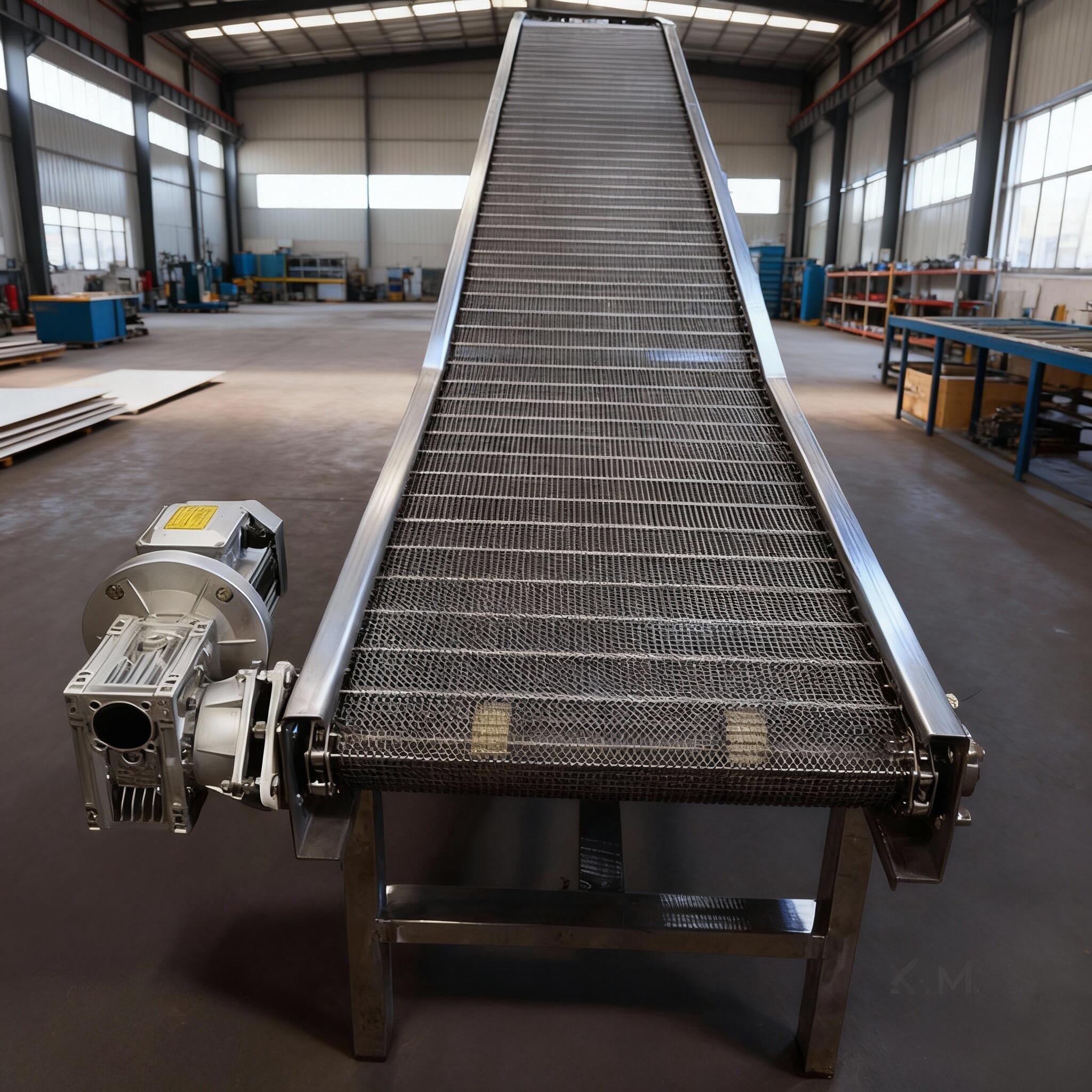 Climbing Mesh Belt Conveyor