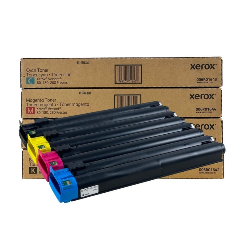 Originální 006R01642 006R01643 006R01644 006R01645 verze USA Xerox V80 tonerová kazeta pro Xerox Versant 80 180 280