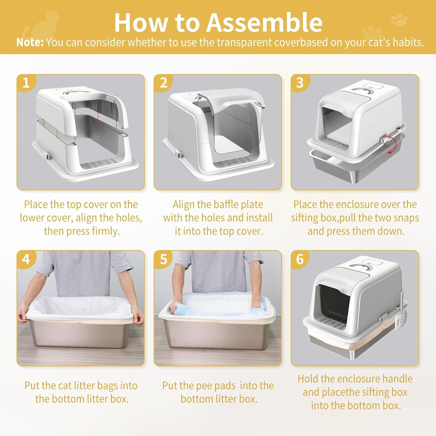 Combining Cat Litter Pads and Bags: A Clean Litter Box Solution