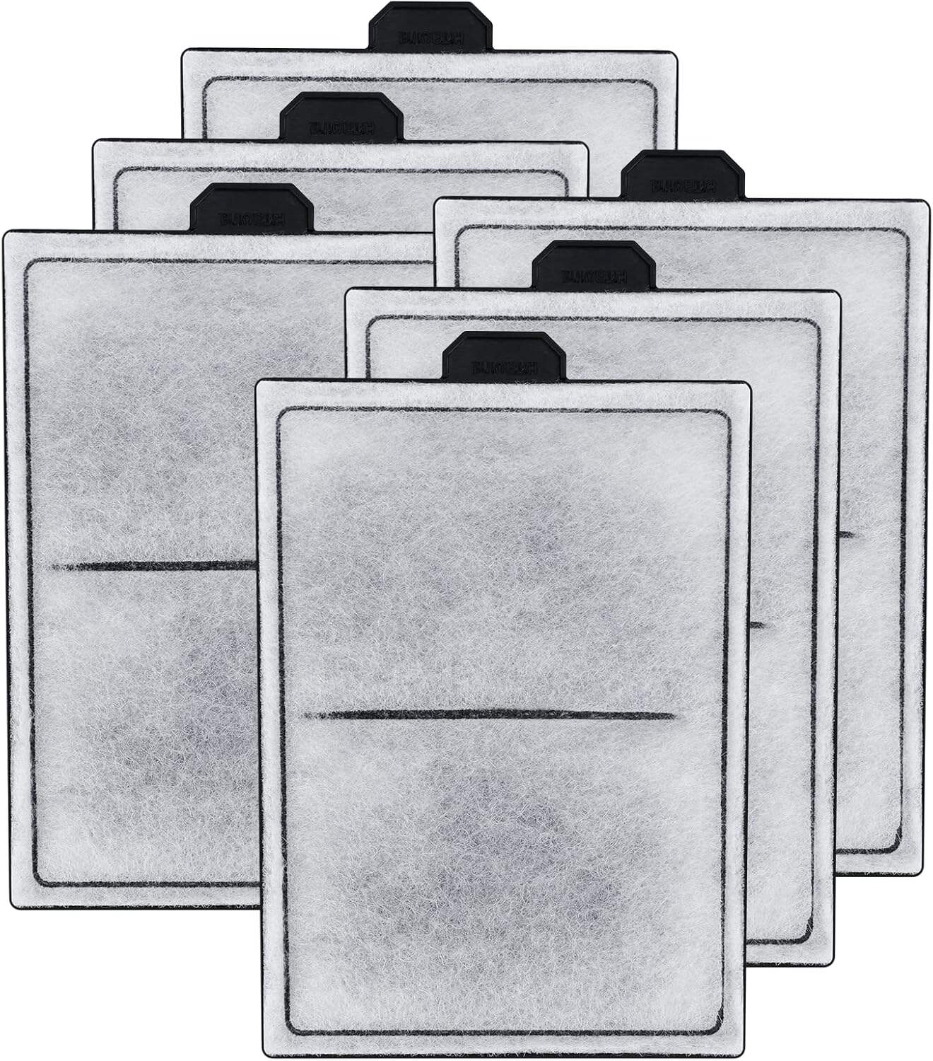 6 Pakete ng PF-L Carbon Cartridge para sa PF20, PF30, PF40 at PF75 Power Filters